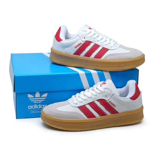 Adidas Samba XLG - Branco/Red - Imagem 5
